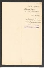 k.k. naturhistorisches Hofmuseum, Intendanzakten 1885-1896 (Hauer), Aktenzahl Z.378.a/1891, Seite 2